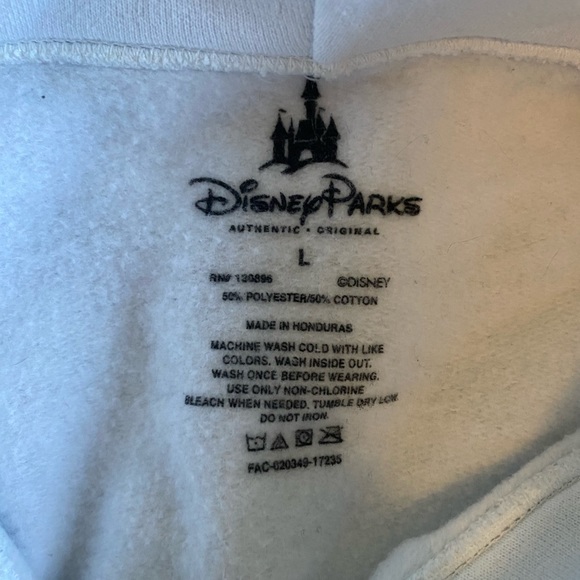 Authentic Disney Splash Mountain White Hoodie - Picture 5 of 5